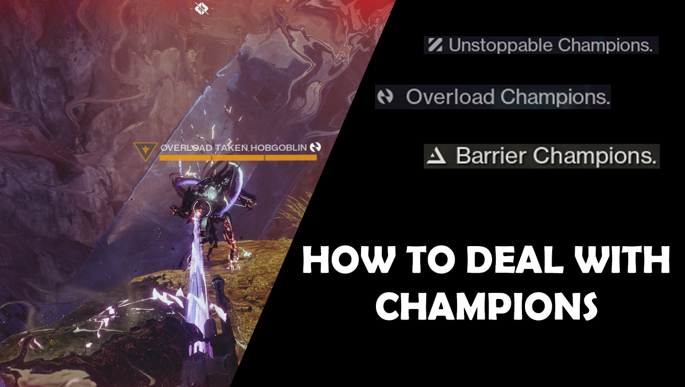 How to deal with Champions Destiny 2 D2