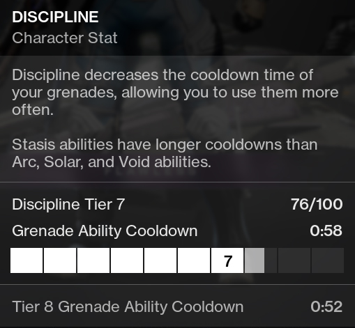 Discipline Tier 7 Pulse Grenade Destiny 2