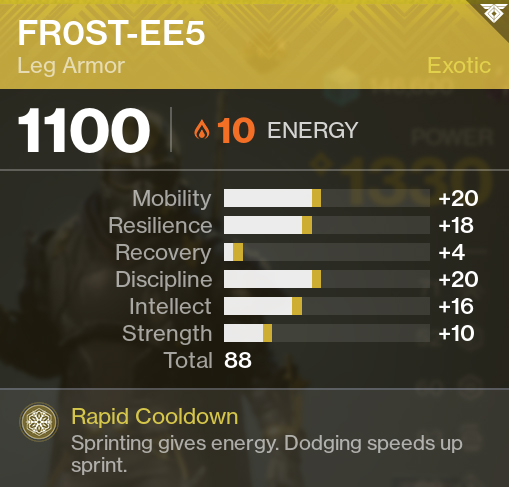 Fr0st-EE5 Info Destiny 2 D2