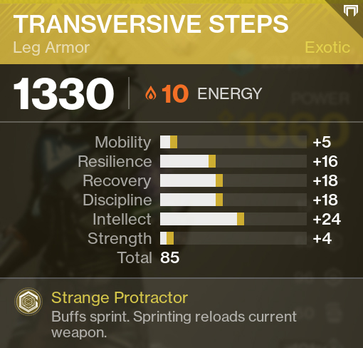 Transversive Steps Destiny 2 D2